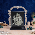 999-silver-plated-radhe-krishna-mdf-frame-devdarbaar