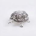 Silver Plated Ashtalakshmi Tortoise- 3.5 inches