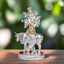 Gold & Silver Standing Krishna with Calf – Vastu Idol