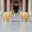 Gold Plated Trunk Up Elephant