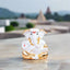 White Marble Ganesha Idol for a Blessed Home