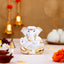 White Marble Ganesha Idol for a Blessed Home