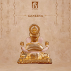 Dagdusheth Halwai Ganpati Murti – 24K Gold Plated Idol