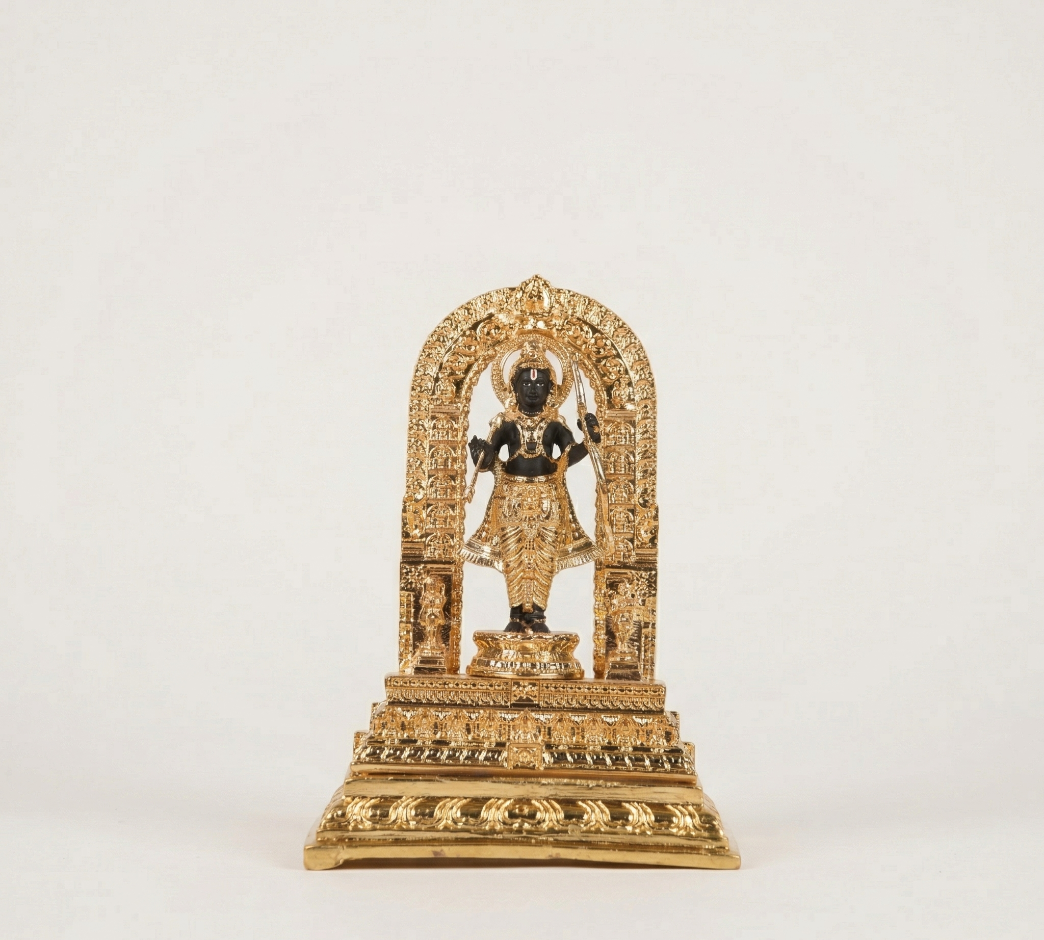 Gold Plated Ram Lalla Murti – Infant Rama Idol