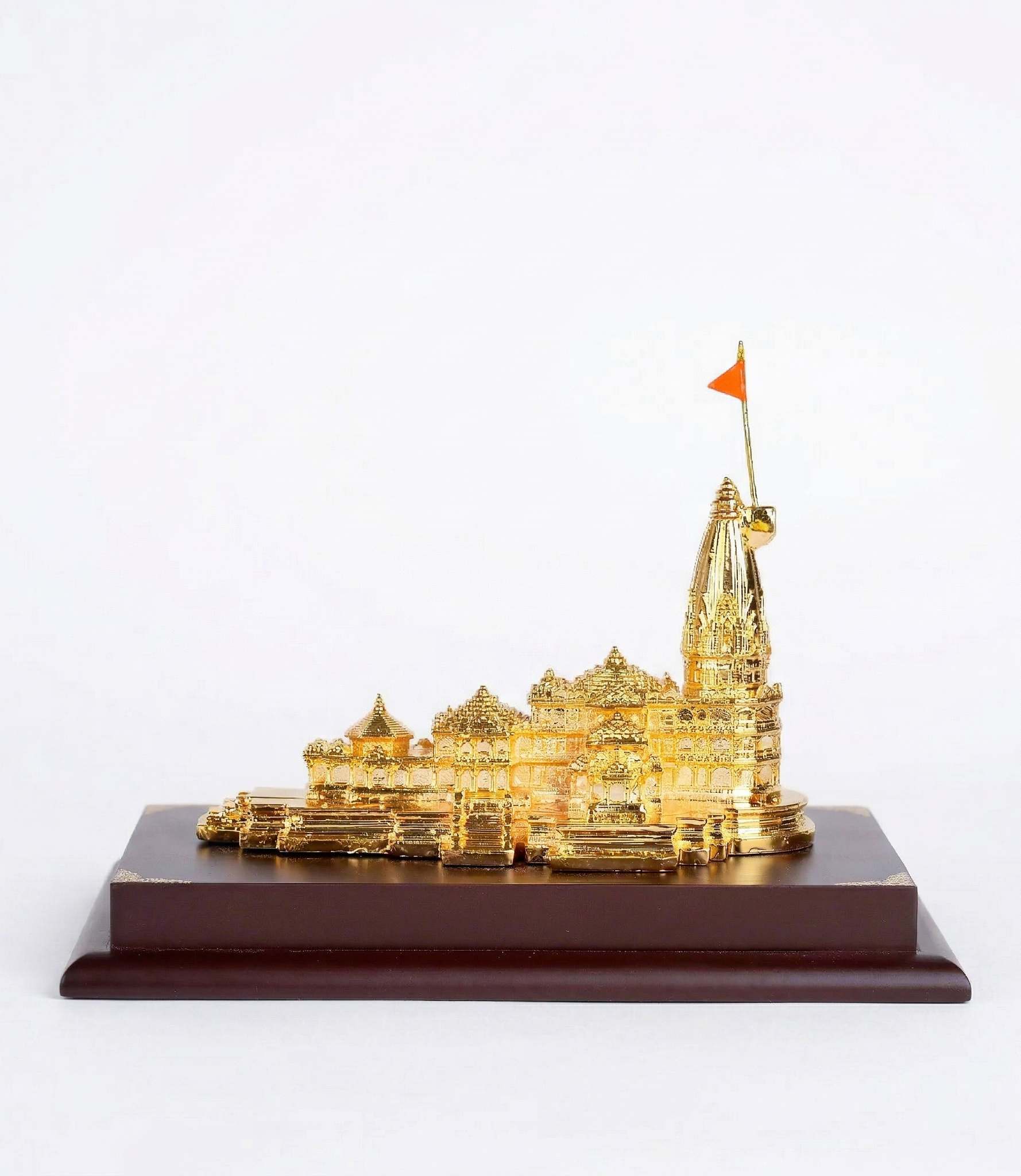 Gold Plated Shree Ram Mandir Temple – Ayodhya Replica