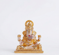 Dagdusheth Halwai Ganpati Murti – 24K Gold Plated Idol