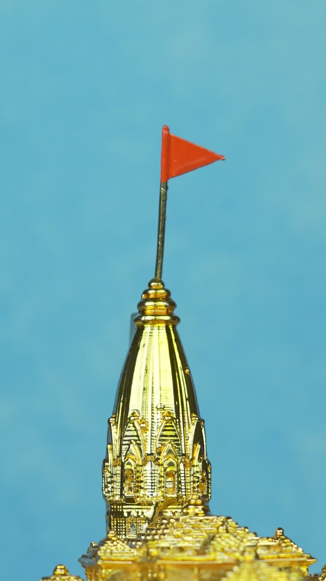 Gold Plated Shree Ram Mandir Temple – Ayodhya Replica