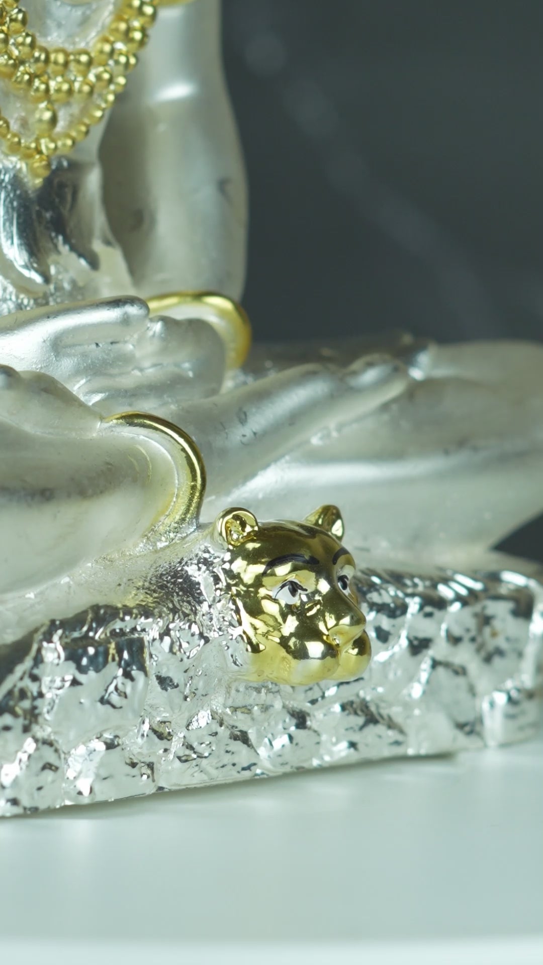 Silver Plated Lord Shiva Murti